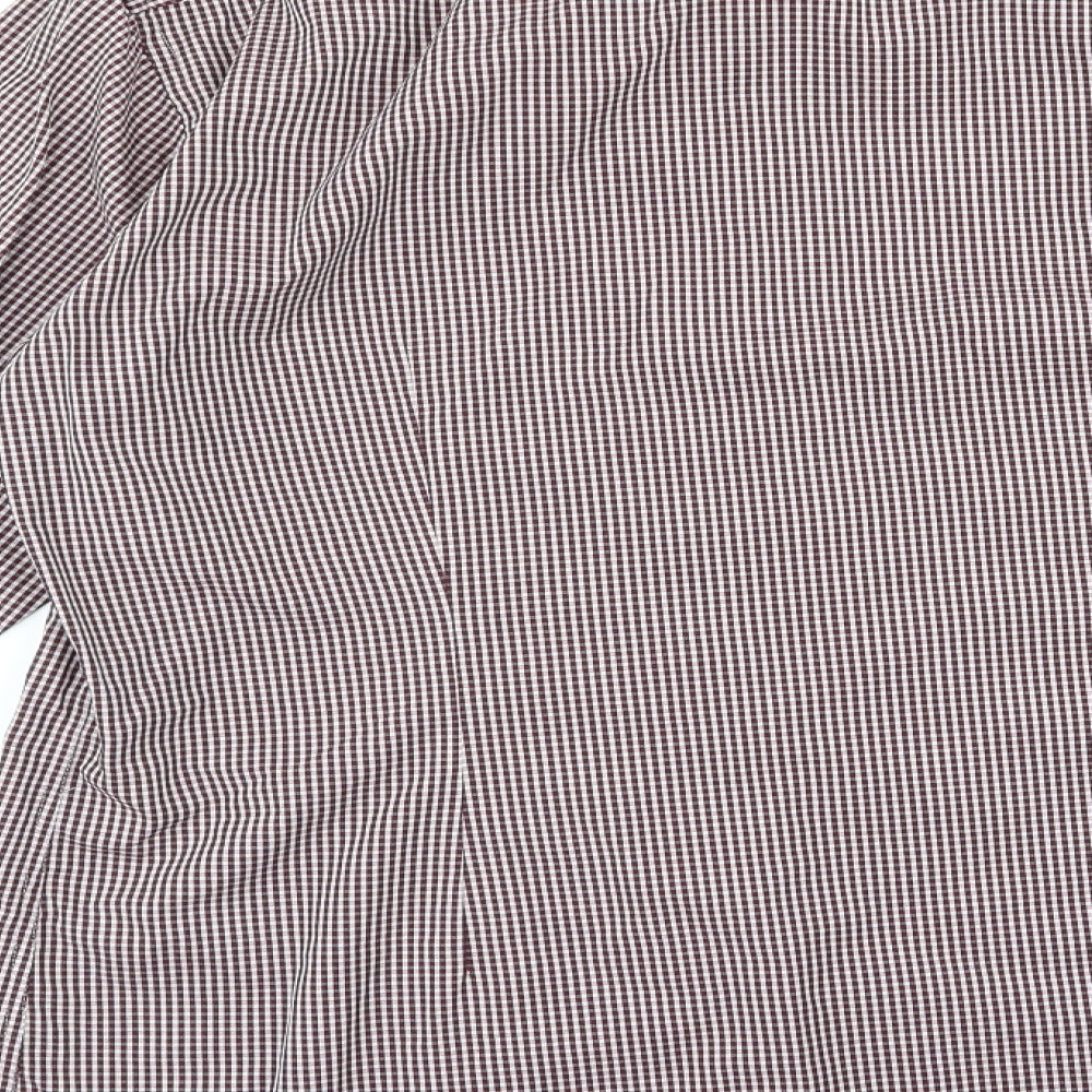 Strellson Mens Red    Button-Up Size L