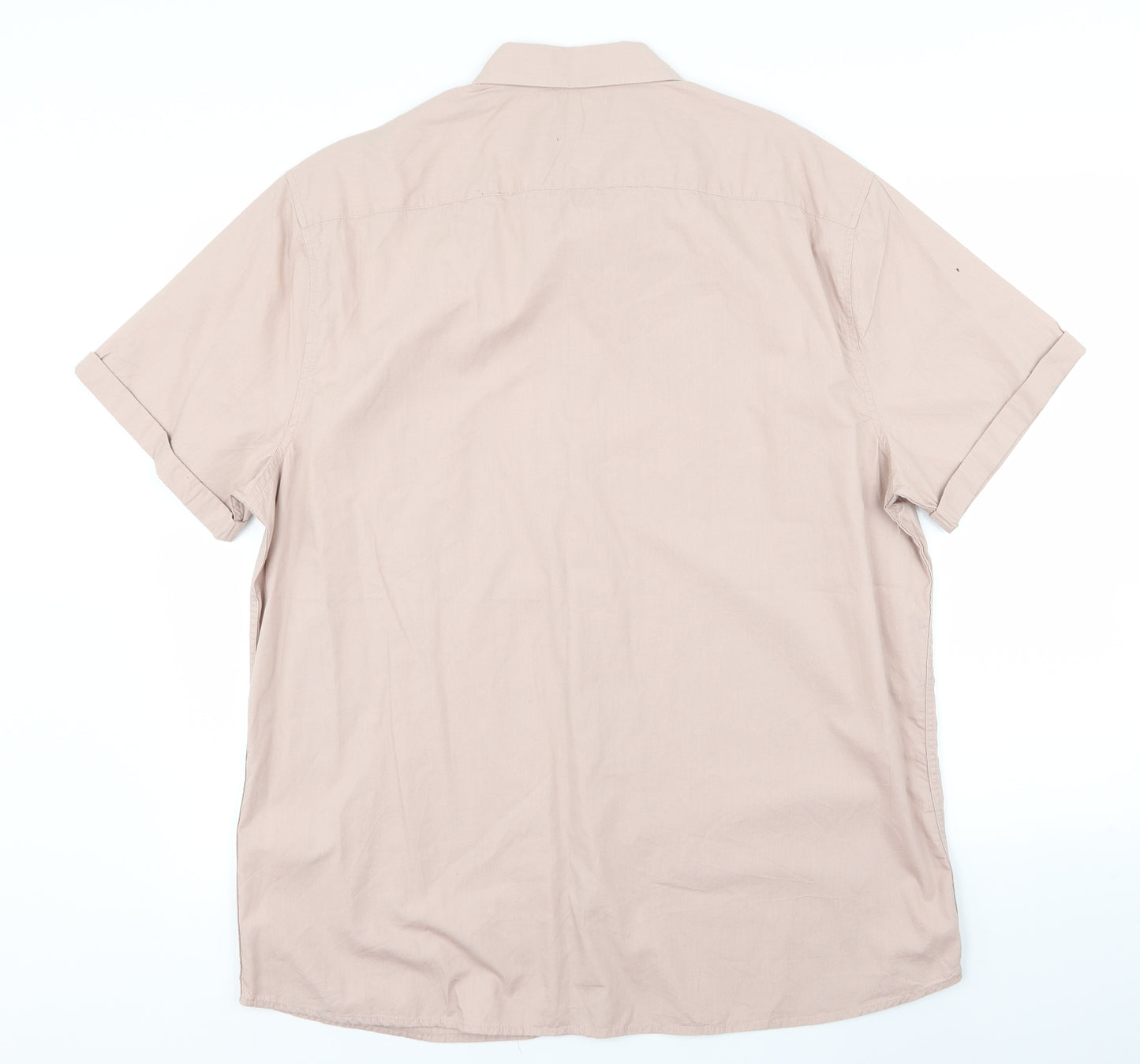 George Mens Pink    Button-Up Size XL