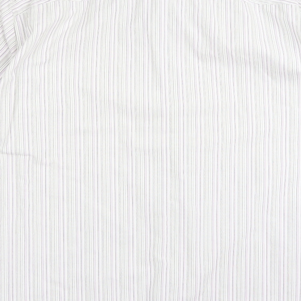 Jeff Banks Mens Grey  Canvas  Button-Up Size L