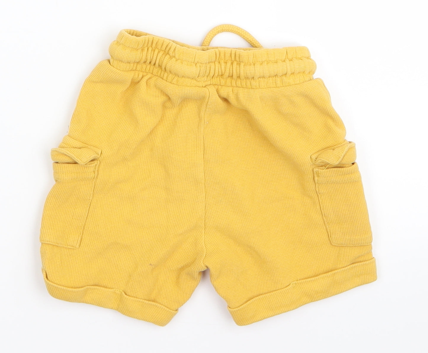 George Boys Yellow   Sweat Shorts Size 2 Years