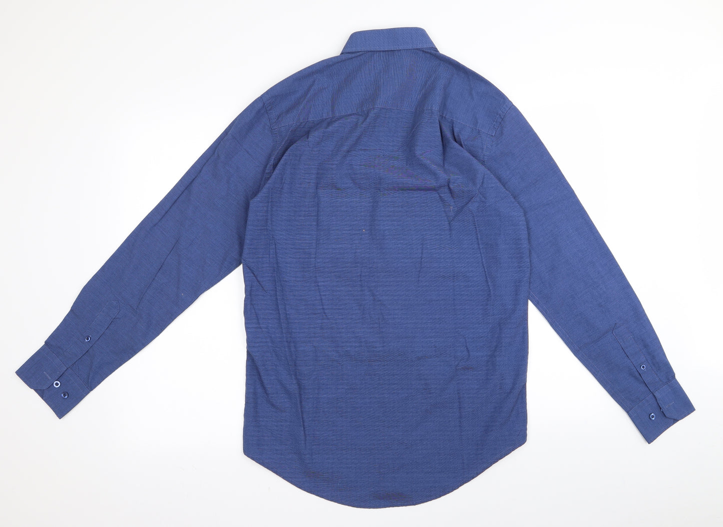 F&F Mens Blue    Button-Up Size 14