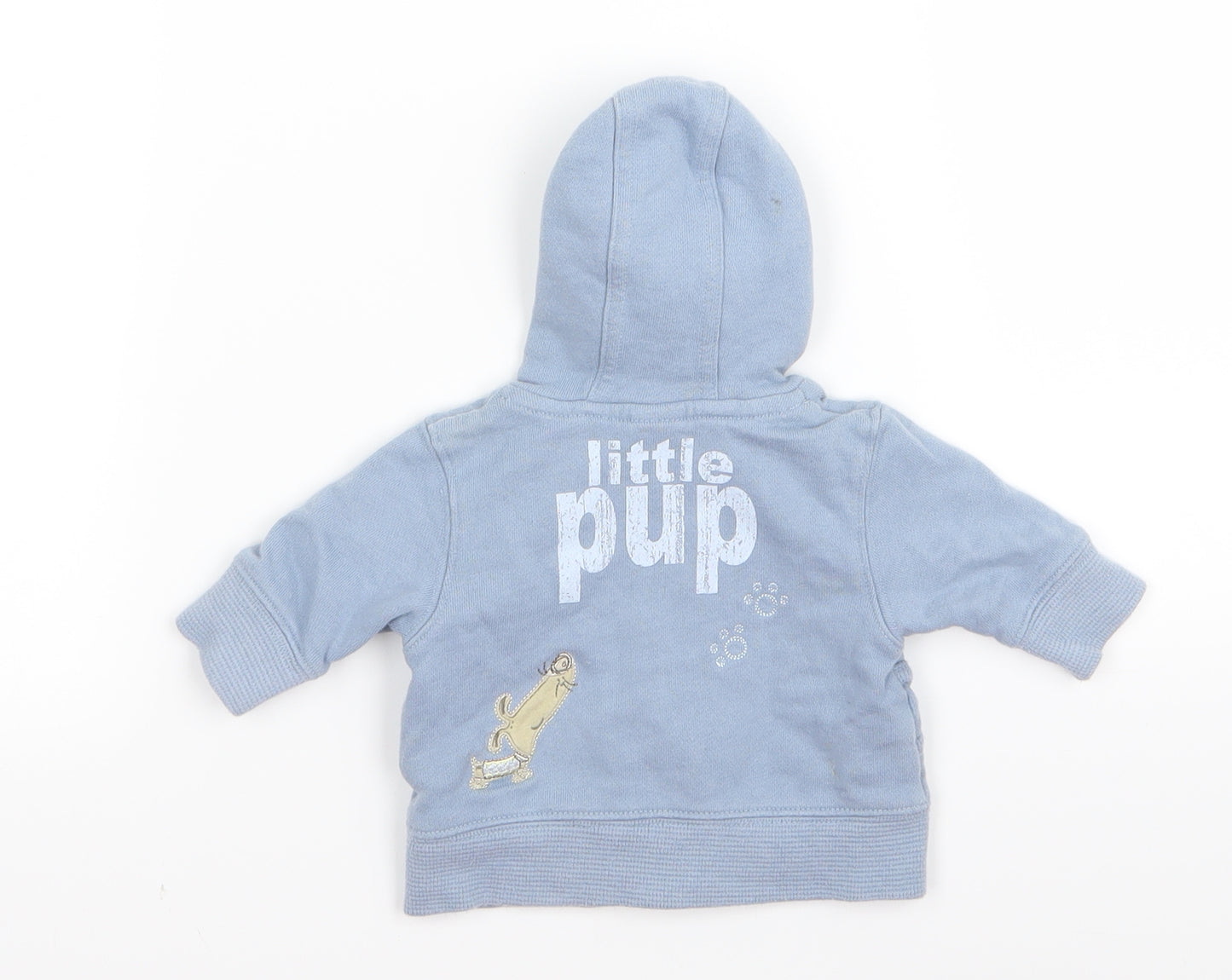 New Look Baby Blue   Basic Coat Jacket Size Newborn  - little pup