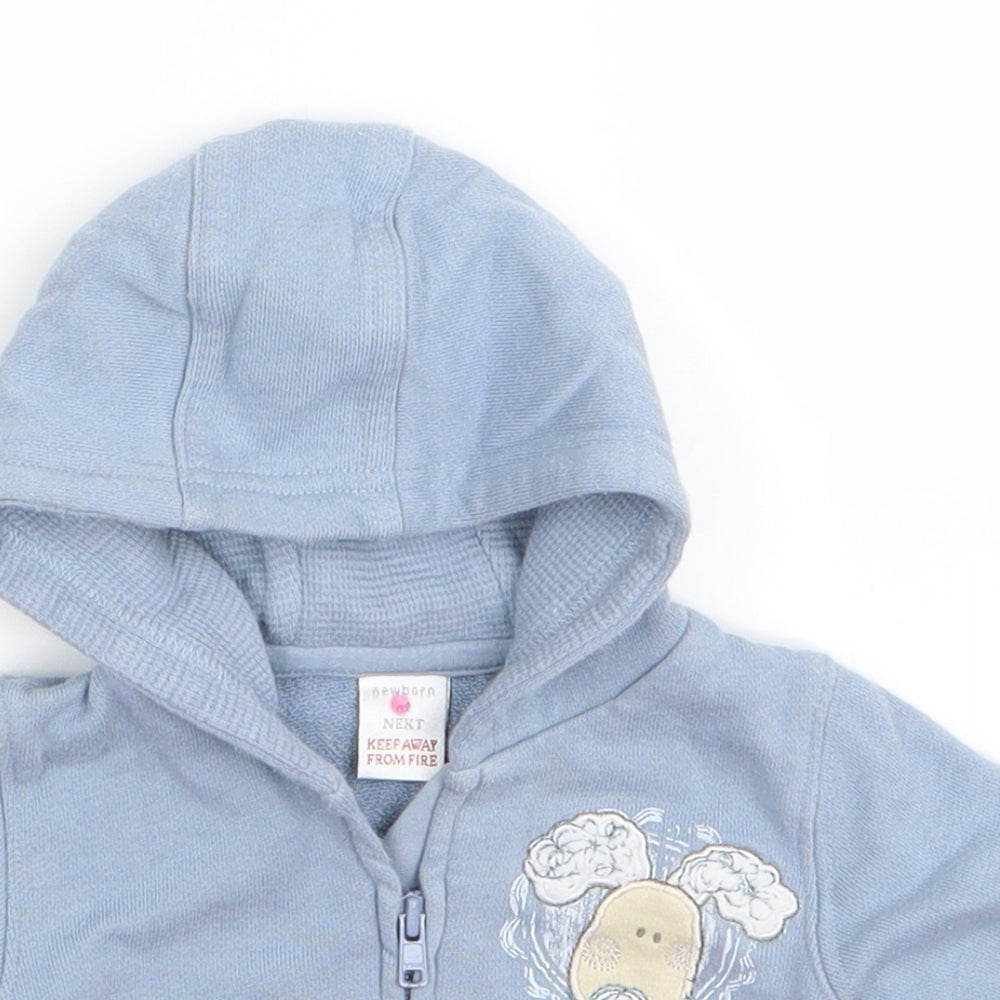 New Look Baby Blue   Basic Coat Jacket Size Newborn  - little pup