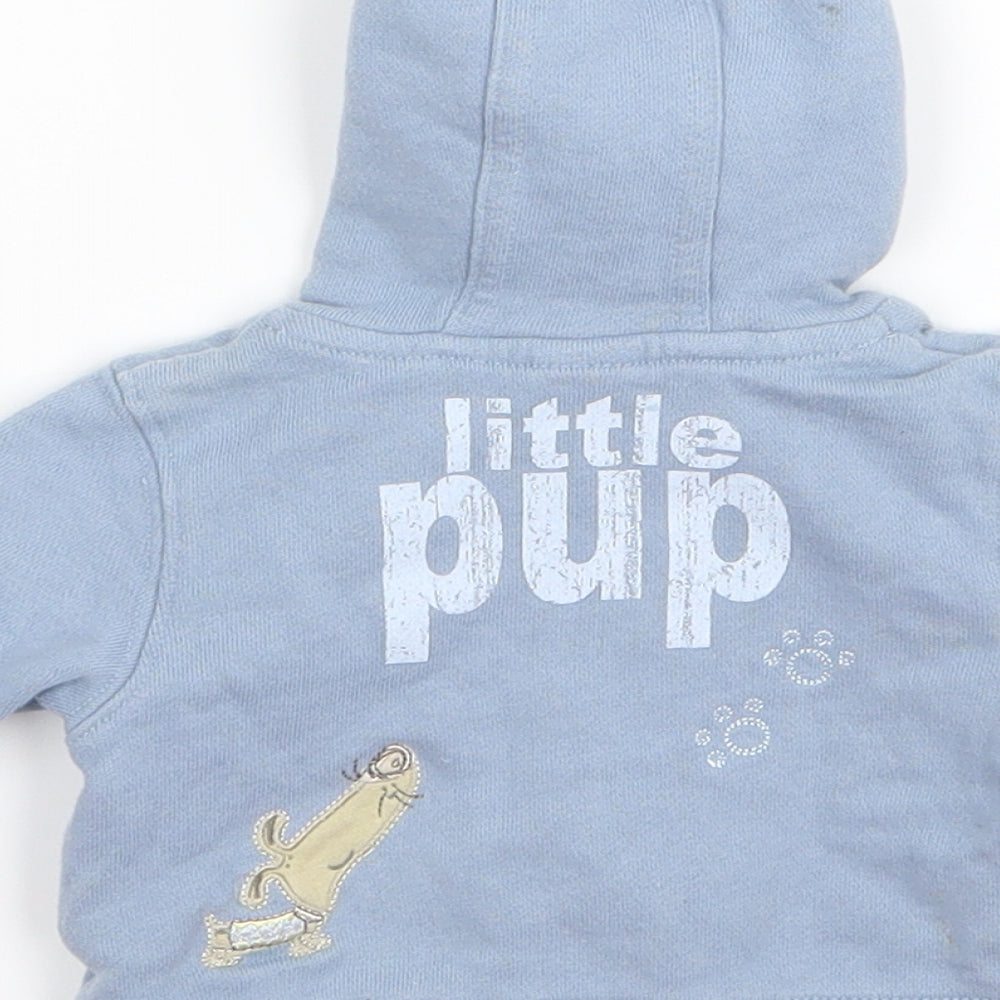 New Look Baby Blue   Basic Coat Jacket Size Newborn  - little pup