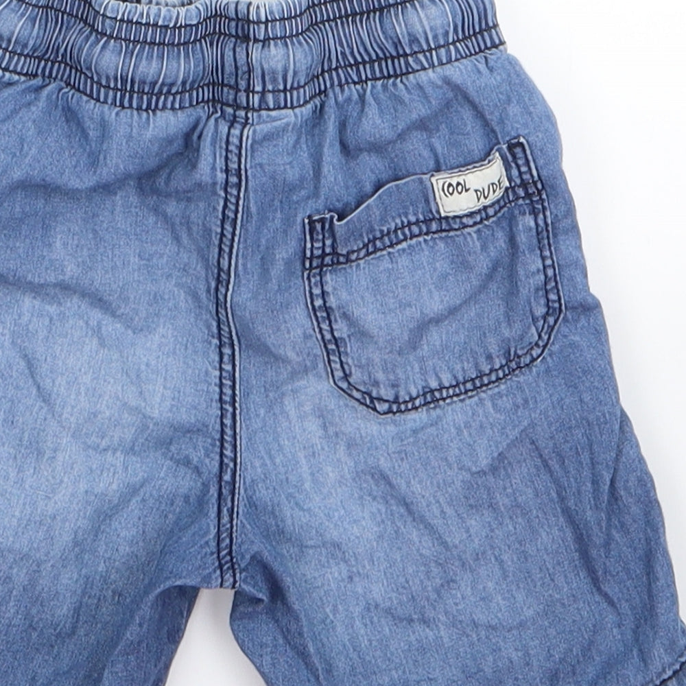 Lupilu Boys Blue   Chino Shorts Size 2 Years
