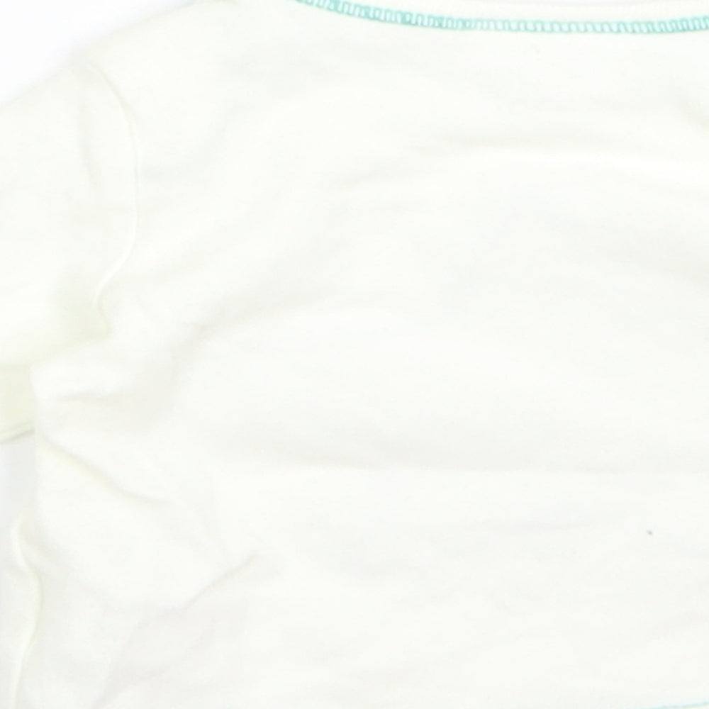 Baby Baby White   Basic T-Shirt Size Newborn  - star