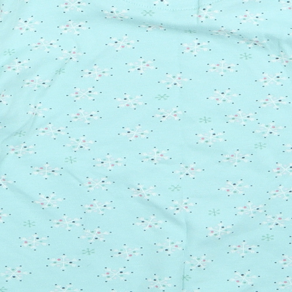 Mini Club Girls Blue   Basic T-Shirt Size 5 Years  - snowflake