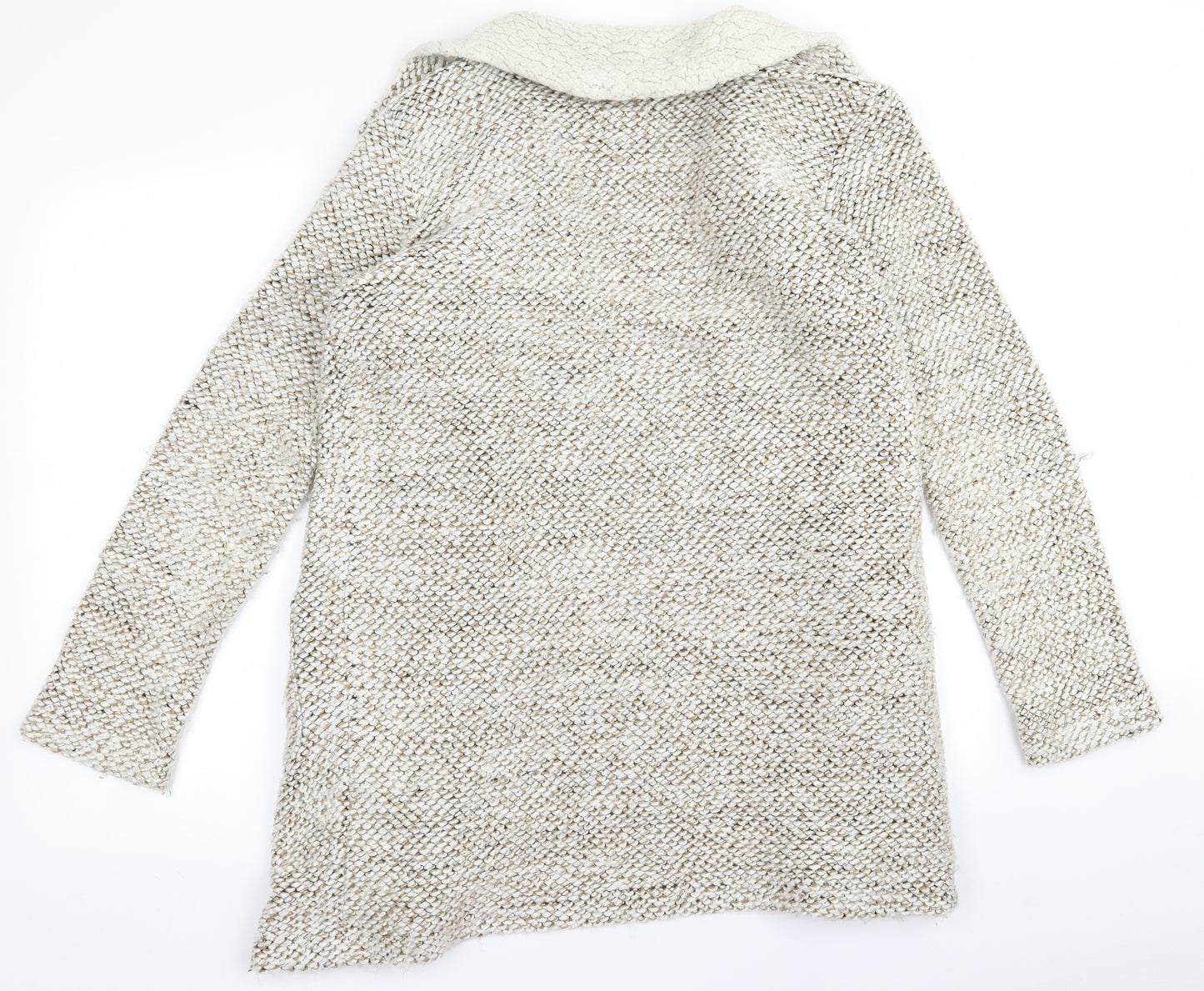 me jane Womens Beige   Cardigan Jumper Size S