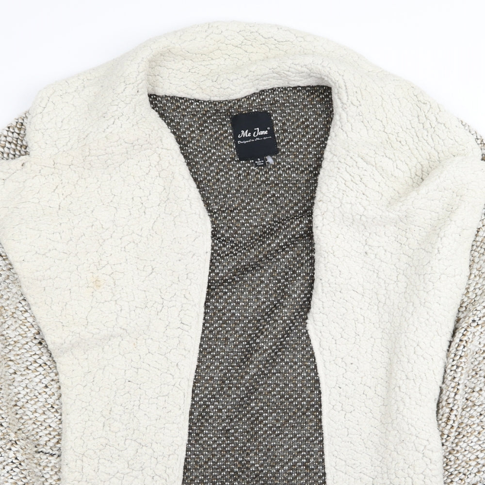 me jane Womens Beige   Cardigan Jumper Size S