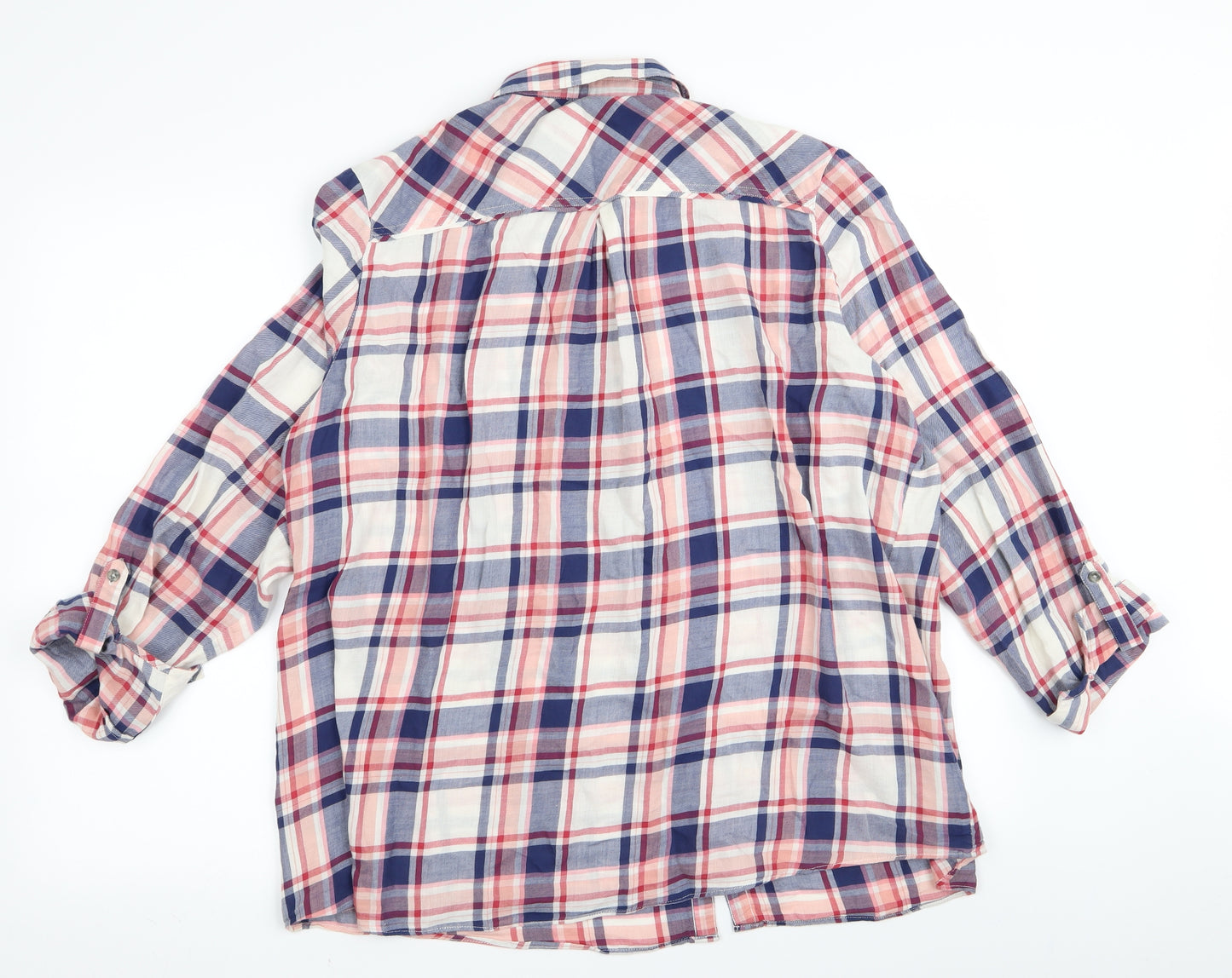 NEXT Mens Blue Paisley   Button-Up Size L