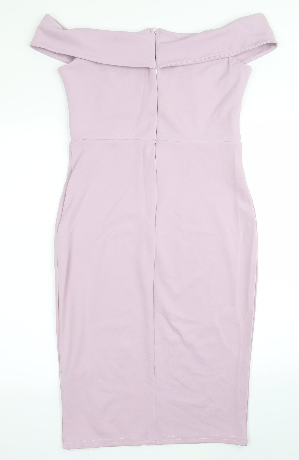 misguided Womens Purple   Pencil Dress  Size 14