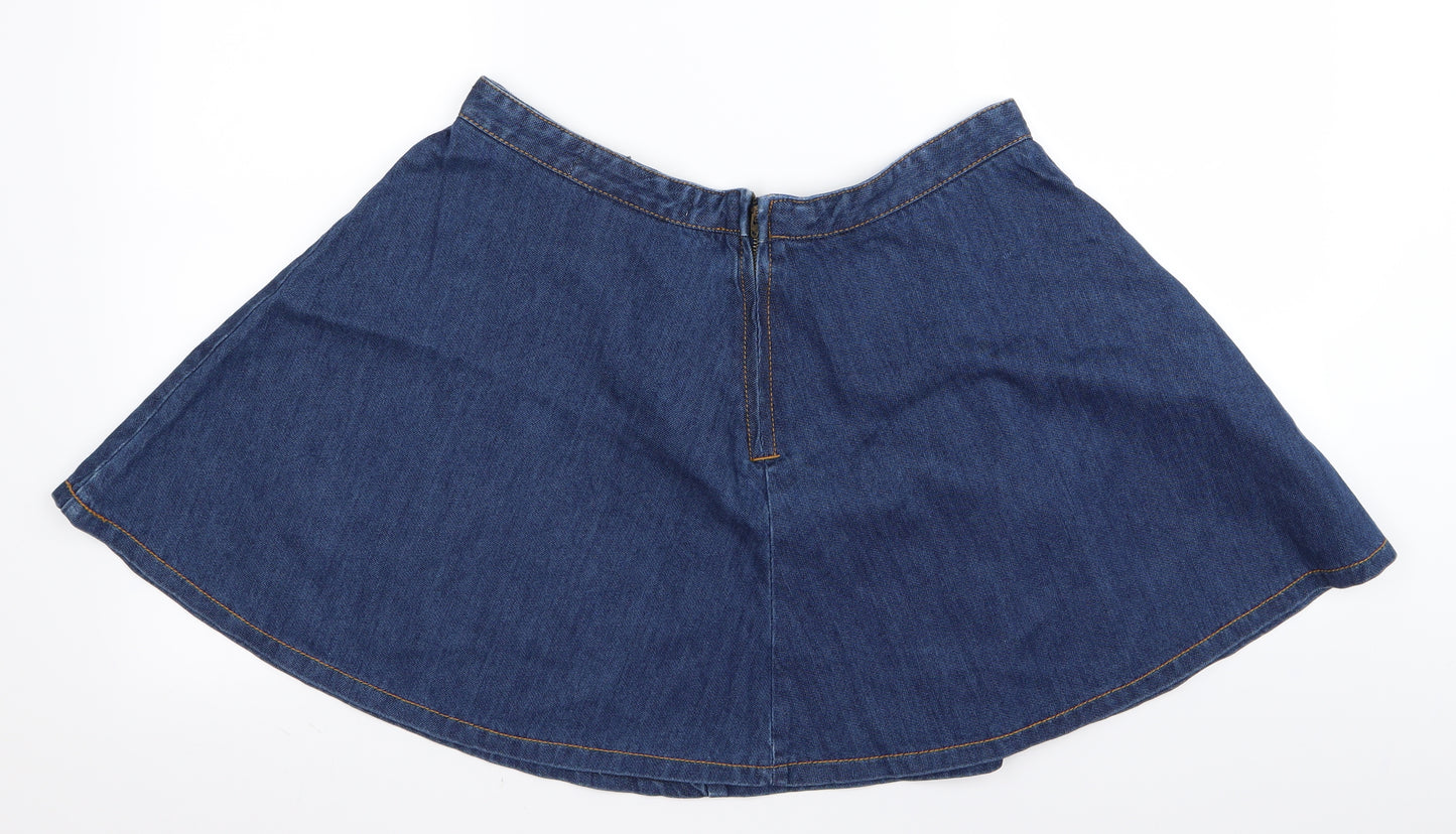 NEXT Womens Blue  Denim A-Line Set Size 14