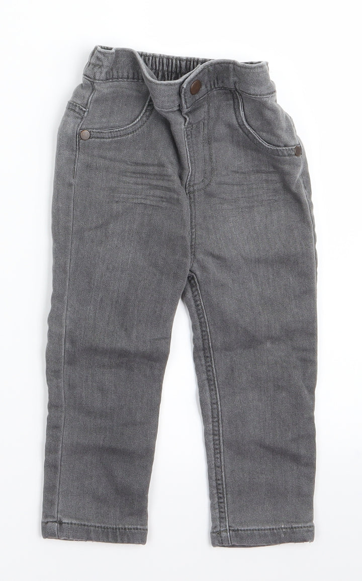 Preworn Baby Green  Ramie Snow Pants Jeans Size 18 Months
