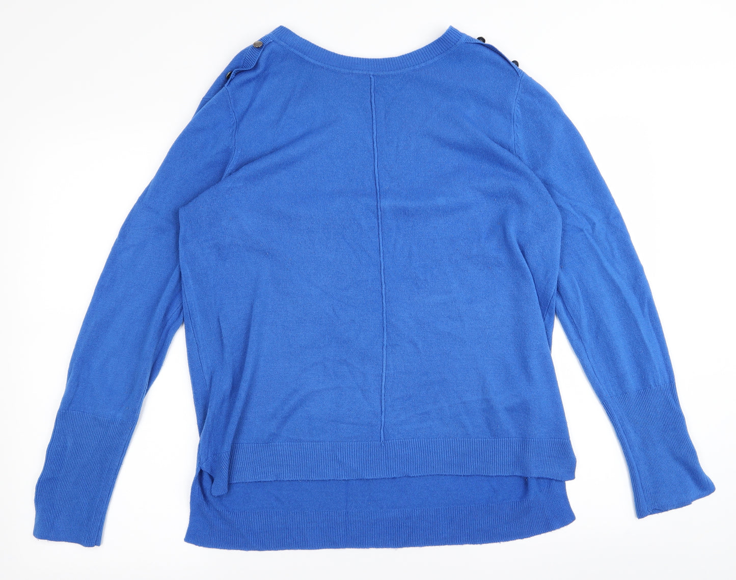Primark Womens Blue   Pullover Jumper Size L
