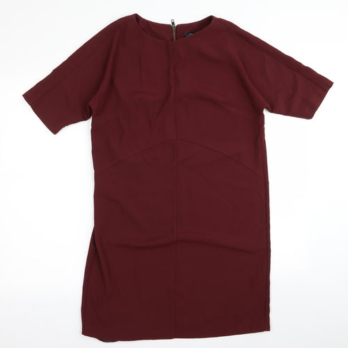 Topshop Womens Red   Pencil Dress  Size 10