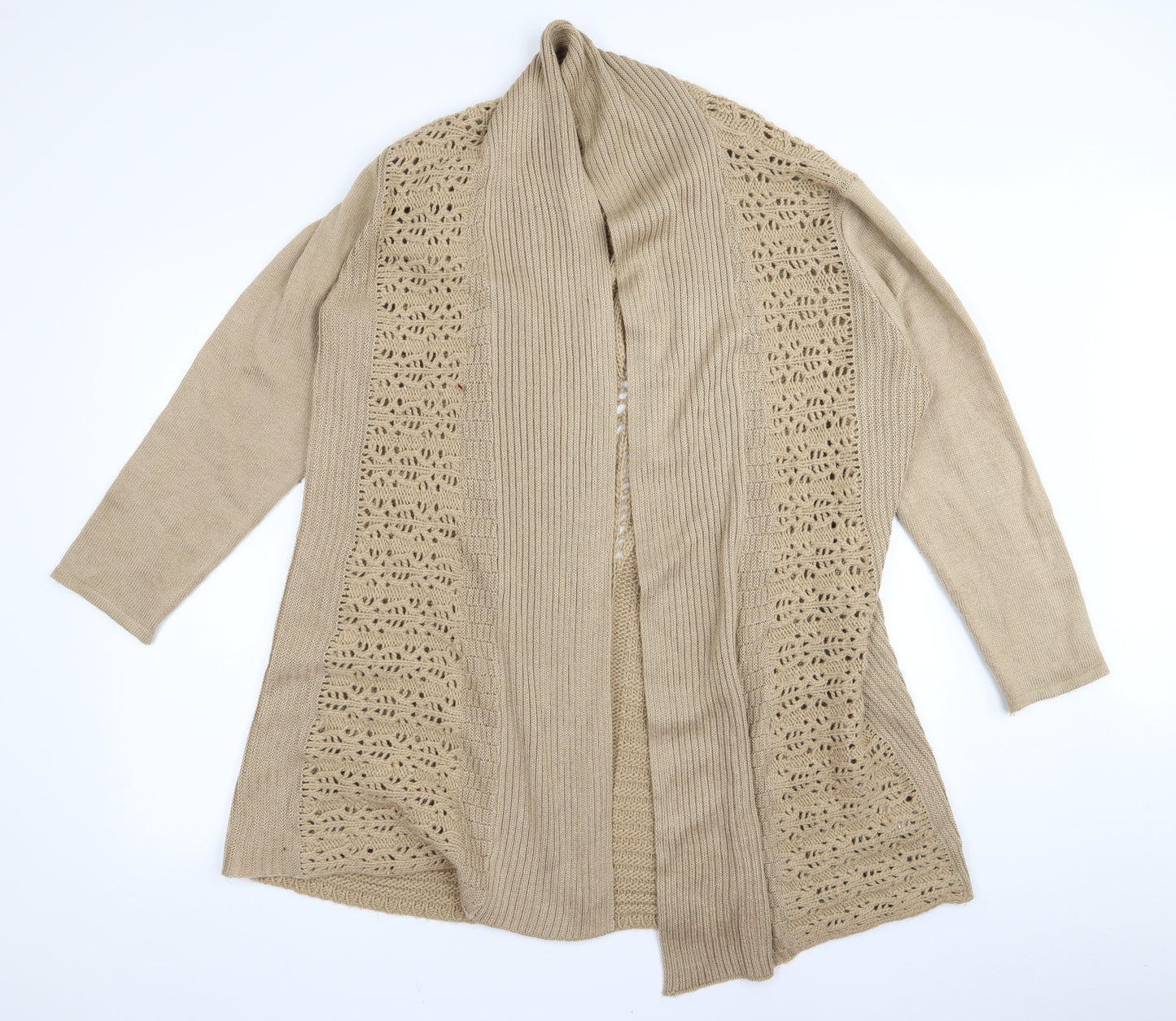 julipa Womens Beige   Cardigan Jumper Size 24  - v