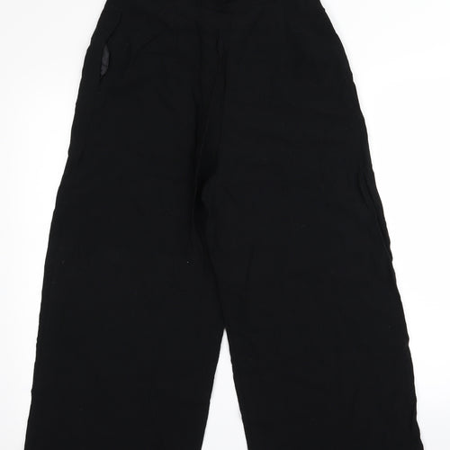 Topshop Womens Black   Trousers  Size 12 L22 in