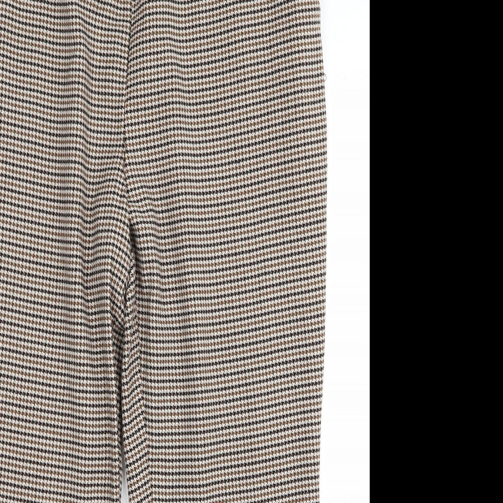 Papaya Womens Brown   Trousers  Size 14 L25 in
