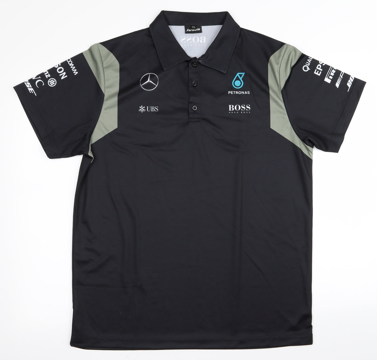 formula Mens Black    T-Shirt Size 2XL  - f1