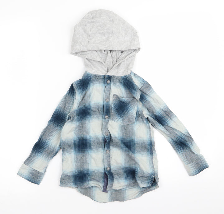 F&F Boys Beige Check Jacket Size 5 Years