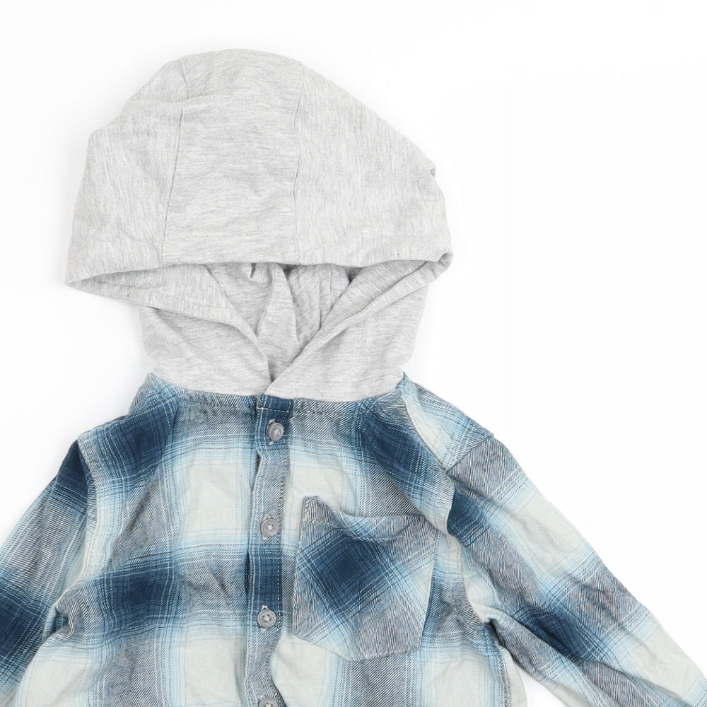 F&F Boys Beige Check  Jacket  Size 5 Years