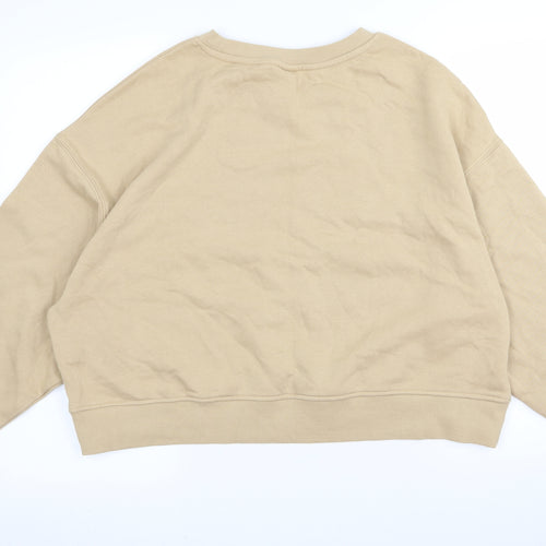 H&M Womens Beige   Pullover Jumper Size 4