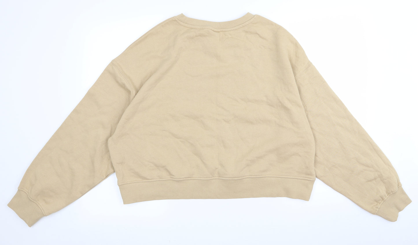 H&M Womens Beige   Pullover Jumper Size 4