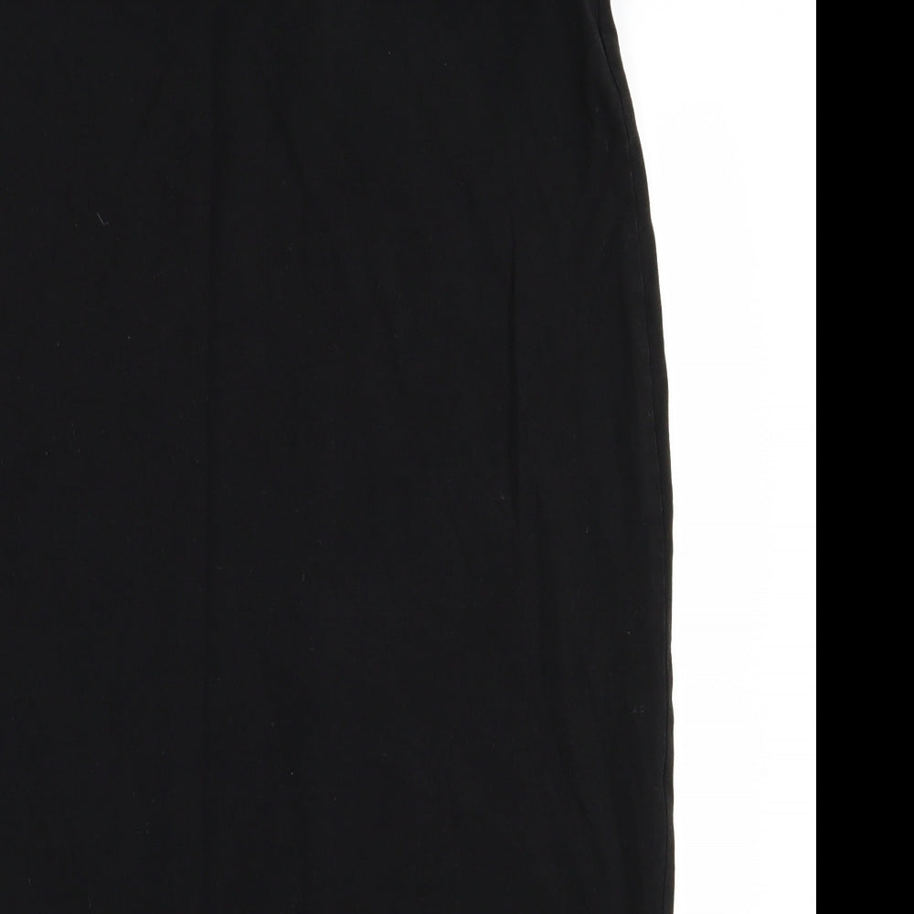 Preworn Womens Black   Straight & Pencil Set Size L