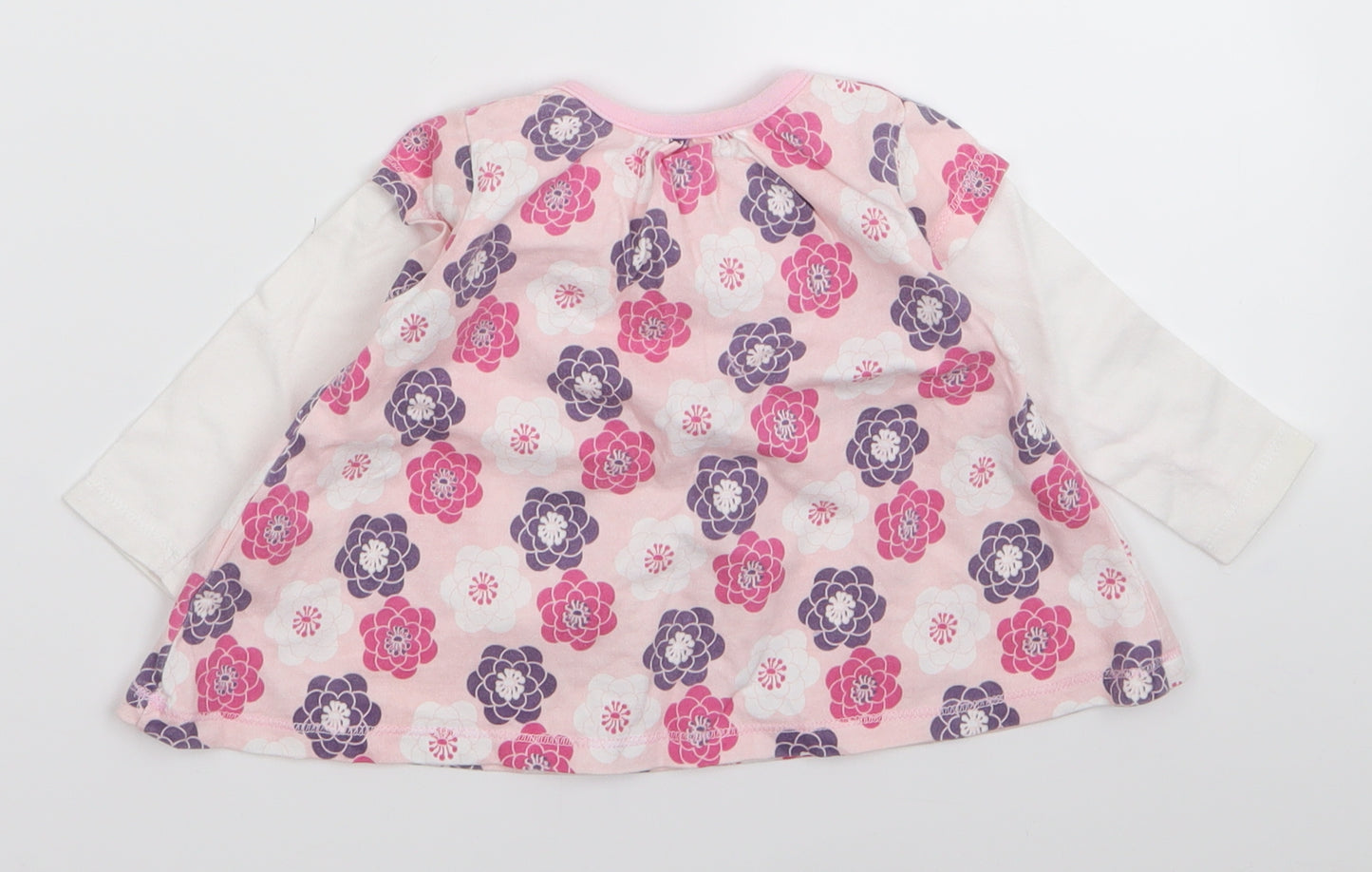 early days Baby Pink Floral  Basic Blouse Size 3-6 Months
