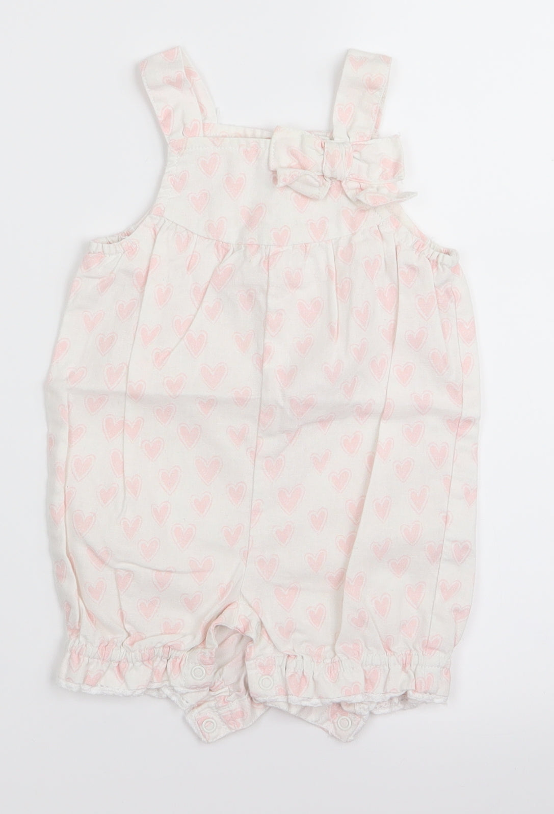 NEXT Baby Pink   Dungaree One-Piece Size 9-12 Months