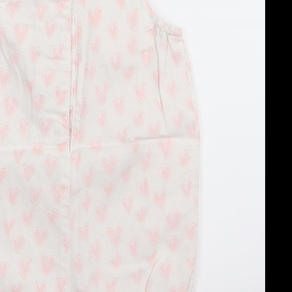 NEXT Baby Pink   Dungaree One-Piece Size 9-12 Months