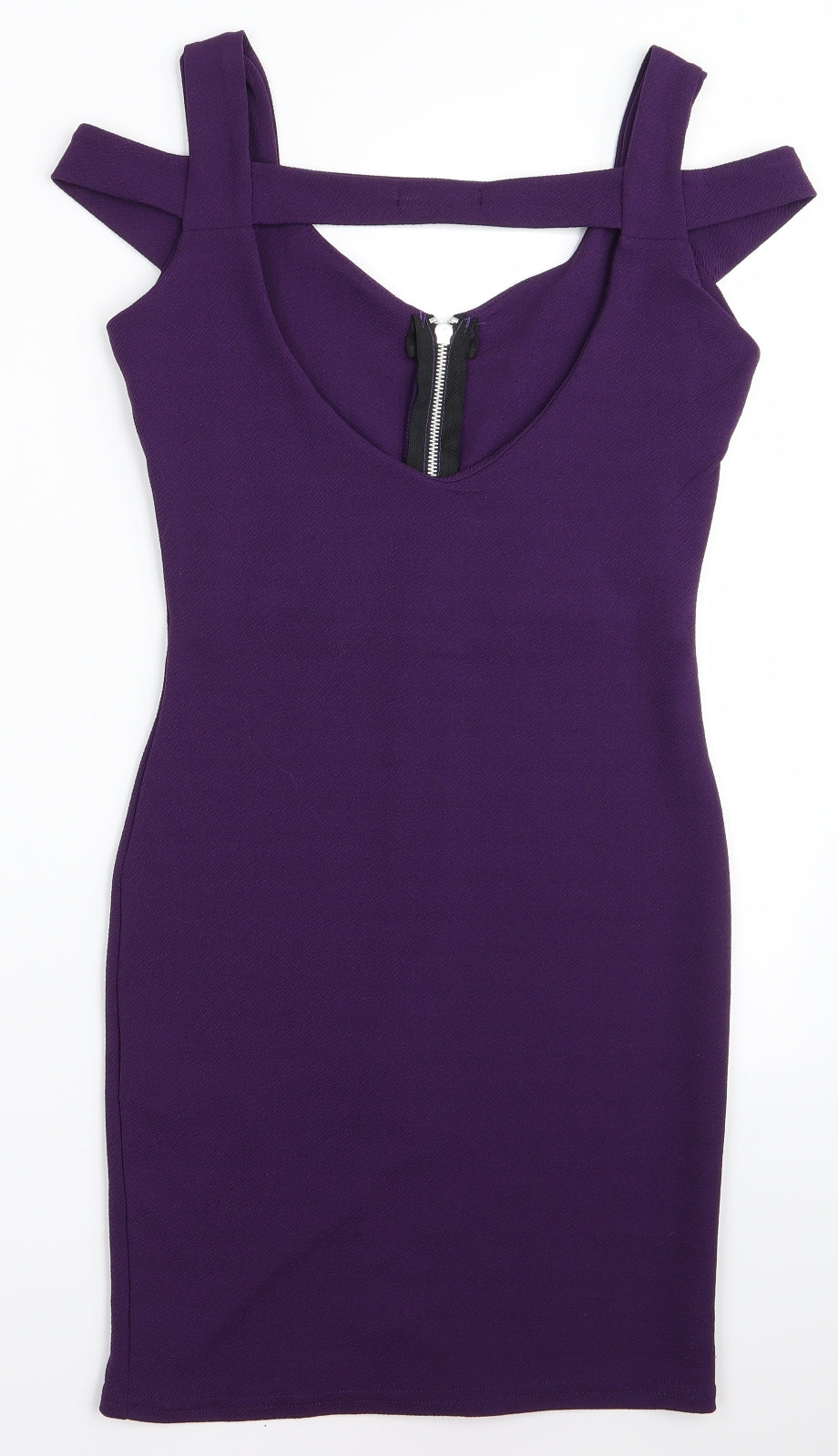 Boohoo Womens Pink   Pencil Dress  Size 10