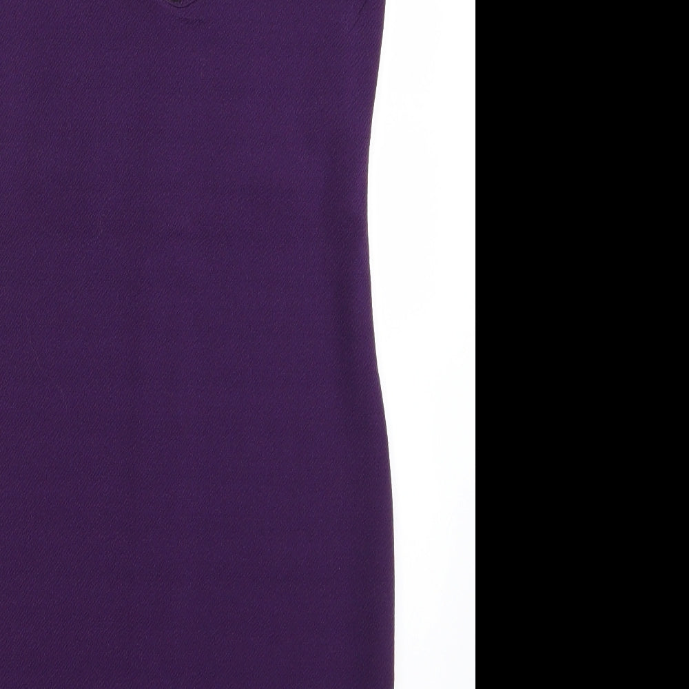 Boohoo Womens Pink   Pencil Dress  Size 10