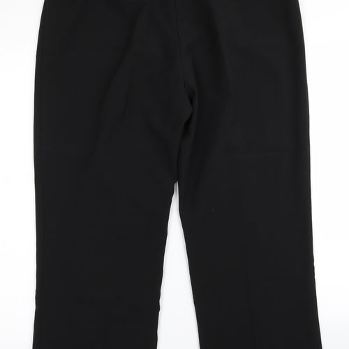 arista Womens Black   Trousers  Size 16 L26 in