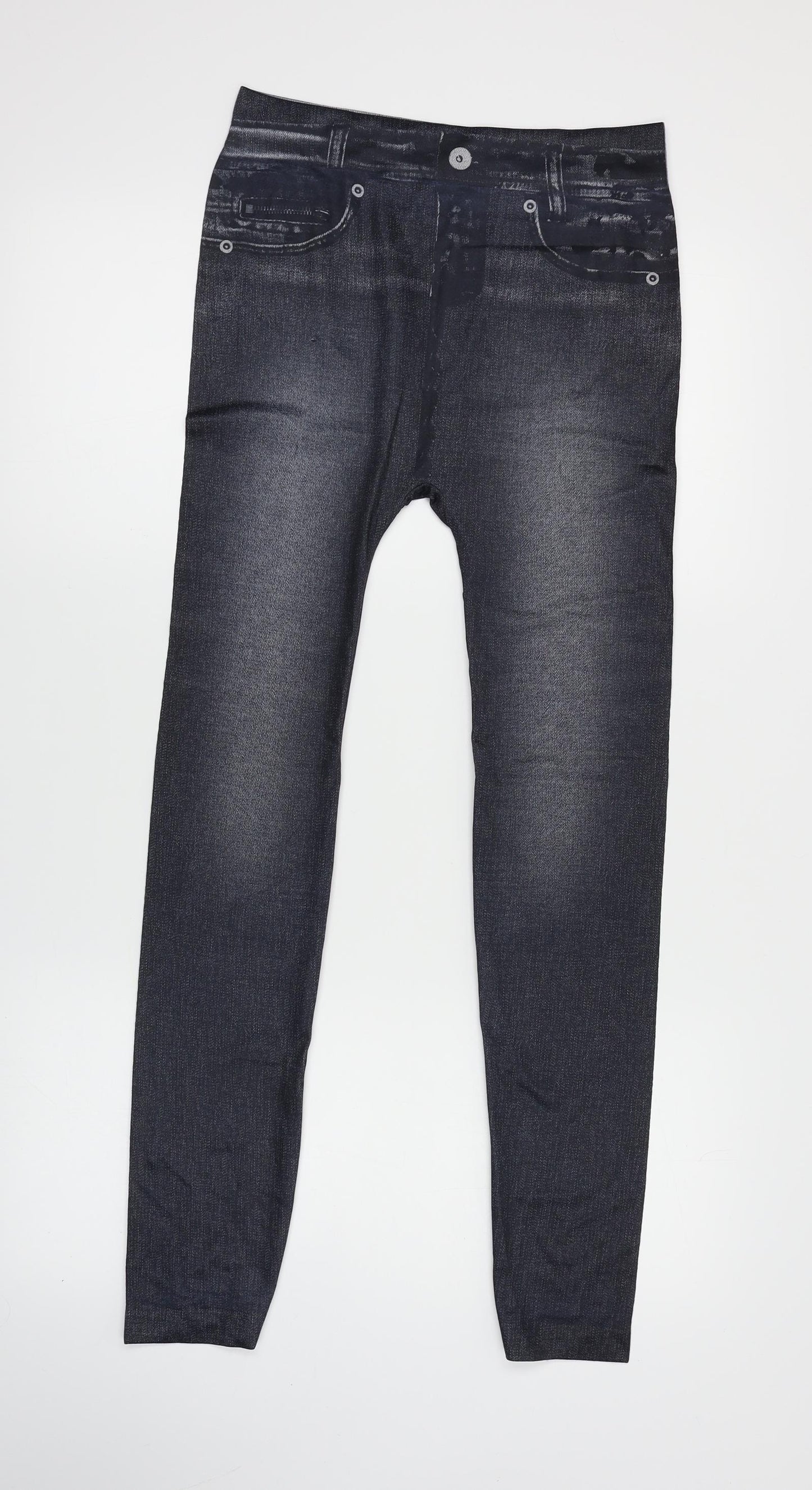 Preworn Womens Black   Jegging Leggings Size 8