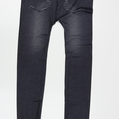 Preworn Womens Black   Jegging Leggings Size 8
