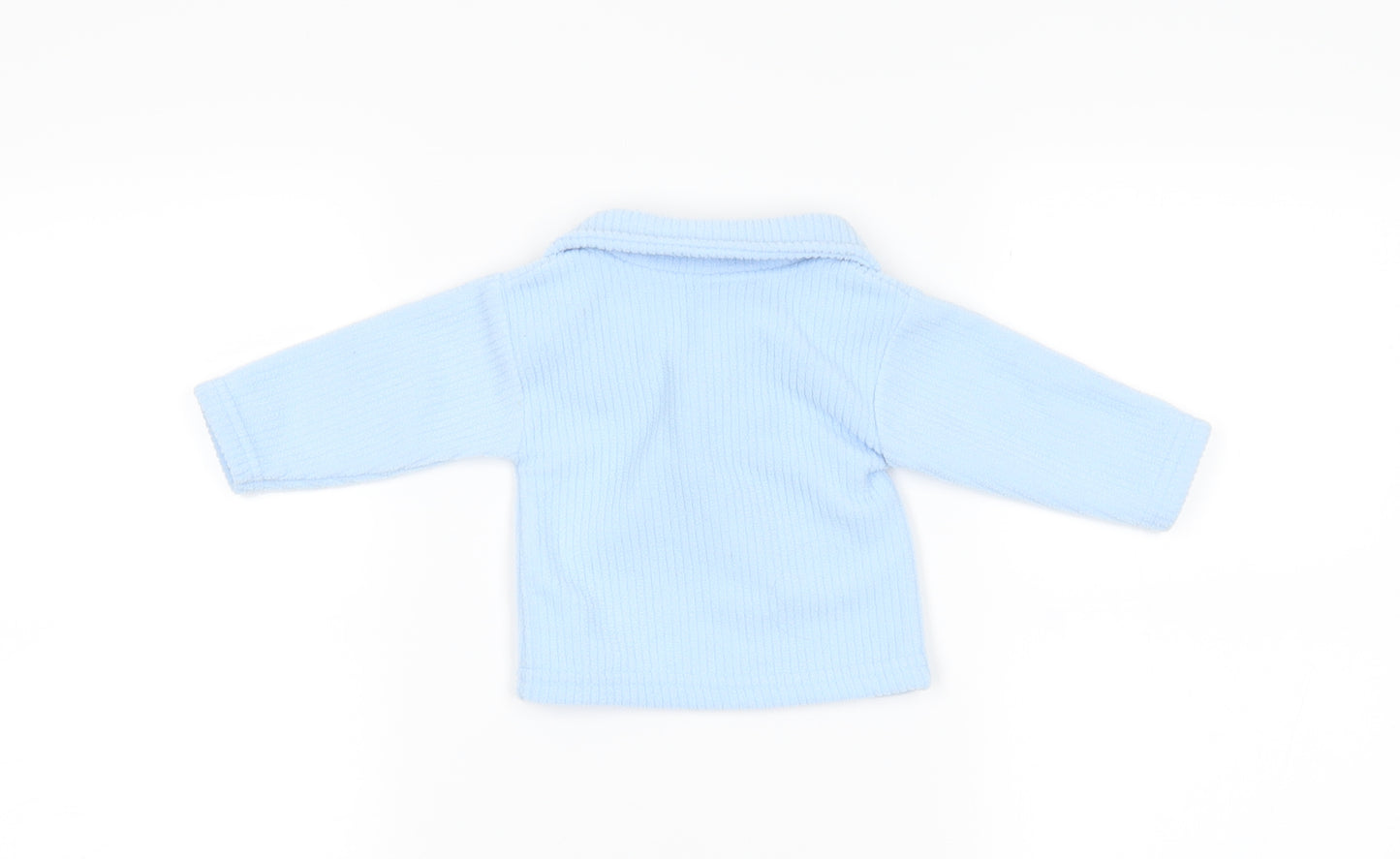 Teddy Collection  Blue  Fleece Pullover Casual Size 0-3 Months  - Teddy