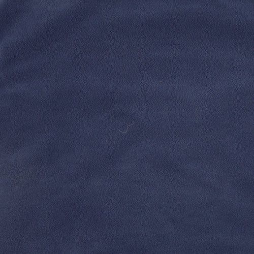 Outdoor Scene Mens Blue  Fleece Jacket  Size M