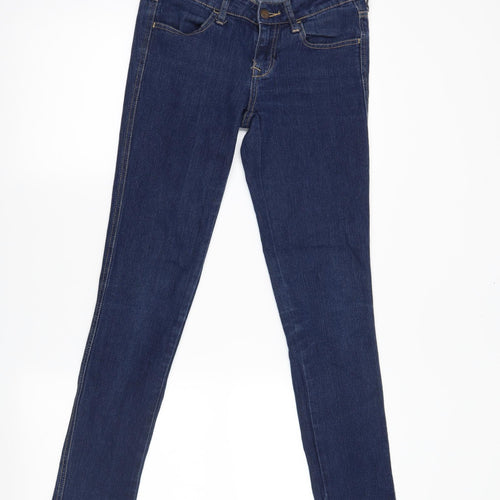 SQIN Womens Blue  Denim Skinny Jeans Size 26 L30 in