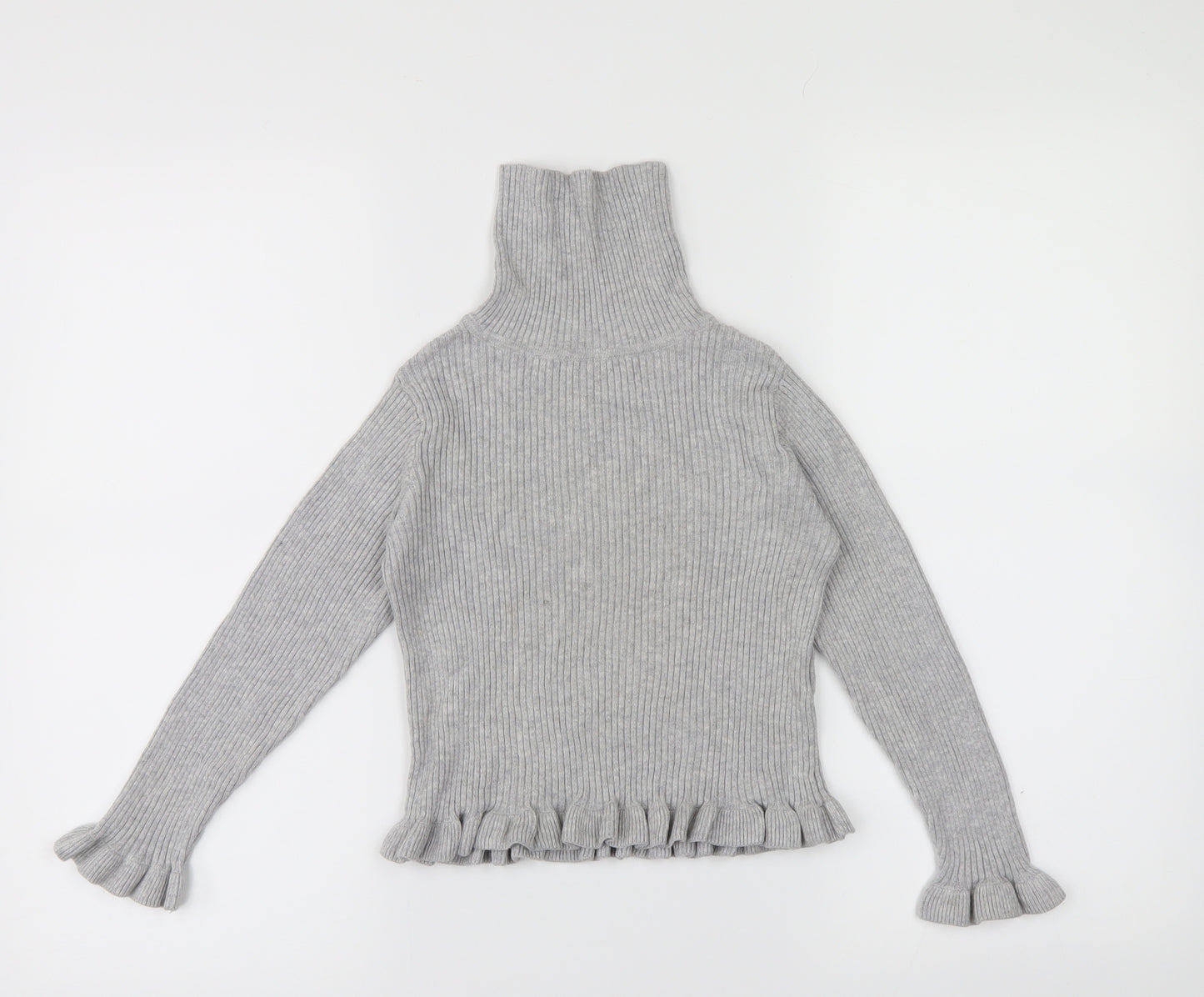 i love girls wear  Girls Grey   Pullover Jumper Size 7 Years