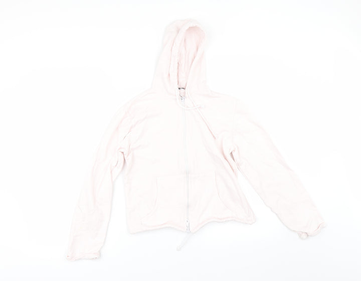 Evita Girls Pink Full Zip Hoodie Size 14 Years