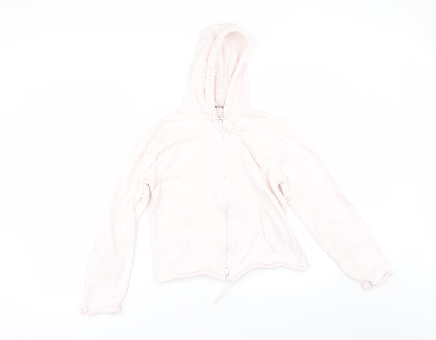 Evita Girls Pink   Full Zip Hoodie Size 14 Years