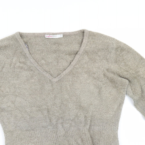ONEBODY Womens Green   Pullover Jumper Size 10