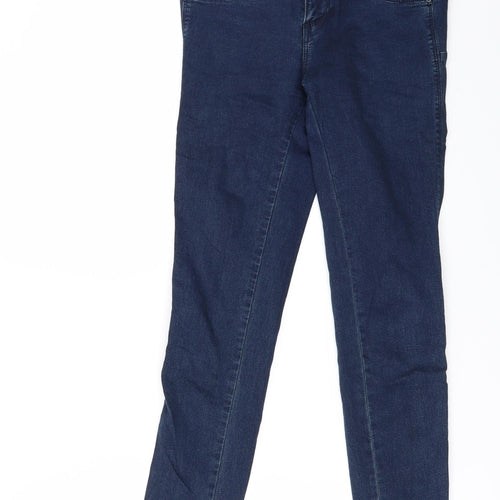 j.jeans Womens Blue  Denim Skinny Jeans Size 10 L29 in
