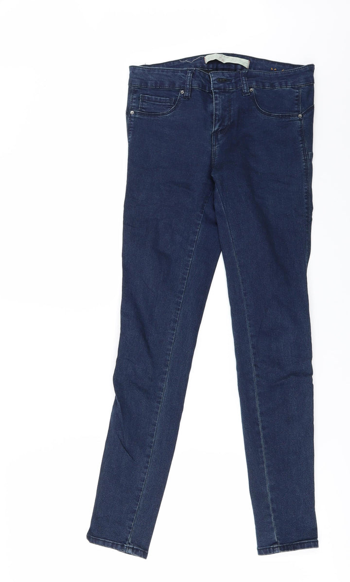 j.jeans Womens Blue  Denim Skinny Jeans Size 10 L29 in