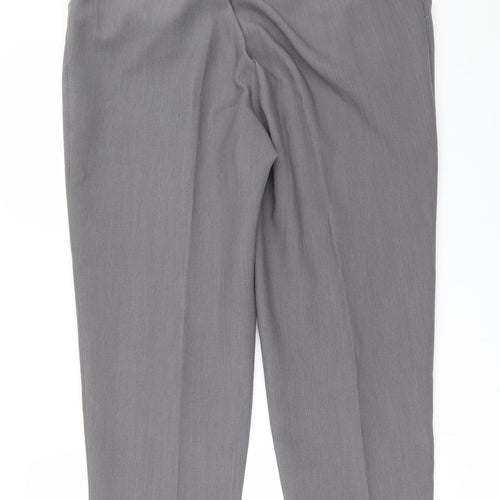 Special Collection Womens Grey   Cropped Trousers Size 16 L25 in