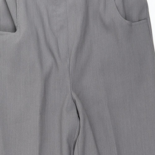 Special Collection Womens Grey   Cropped Trousers Size 16 L25 in