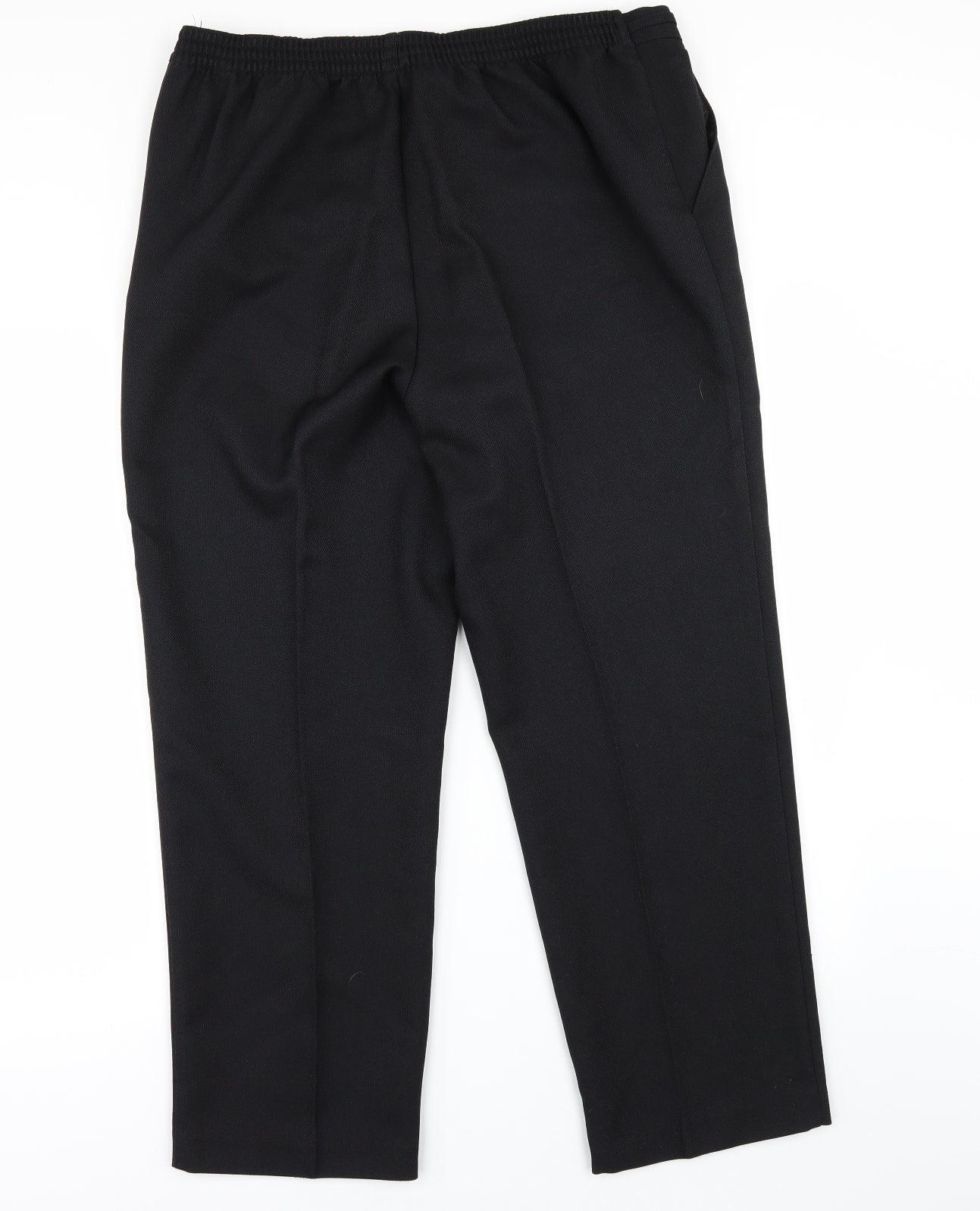 Marks and Spencer Womens Black    Trousers Size 16 L27 in