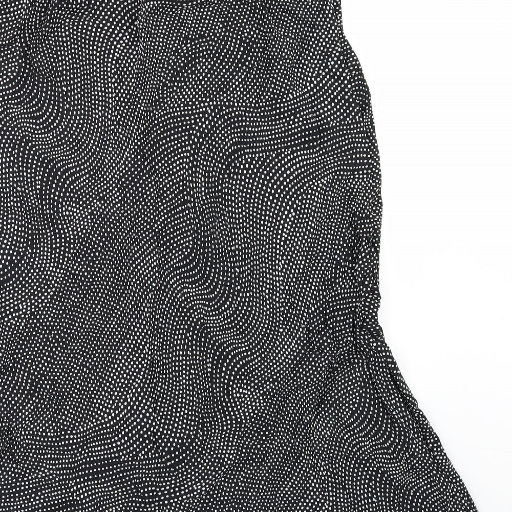 F&F Womens Black Polka Dot  A-Line Set Size 38 in