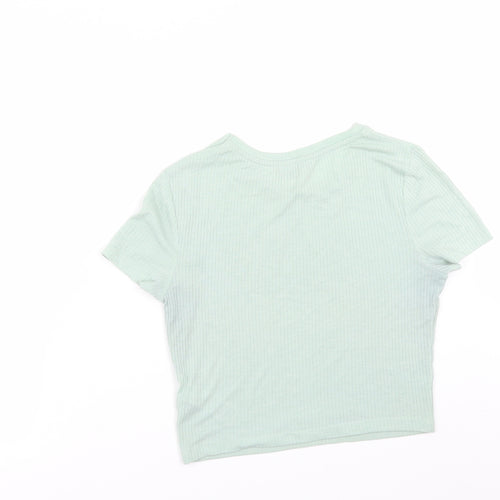 New Look Womens Green   Basic T-Shirt Size 10